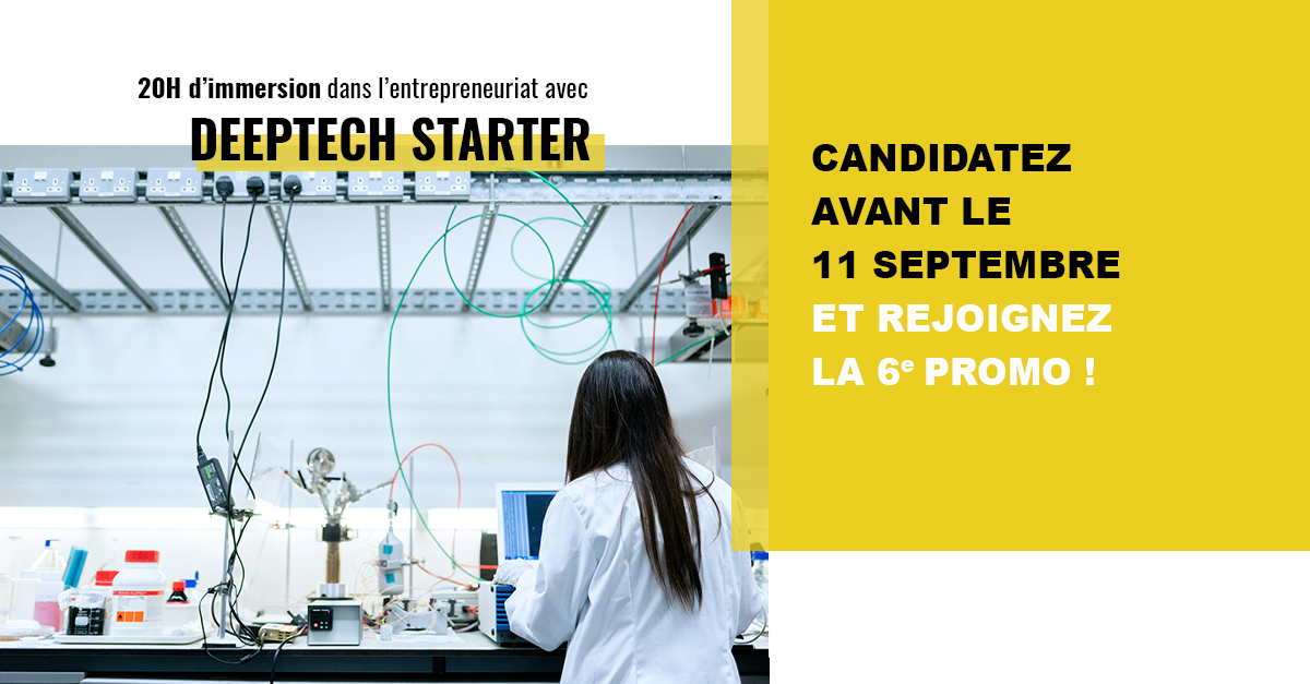 AMI Deeptech Starter #6 : révélez vos opportunités d’innovation !