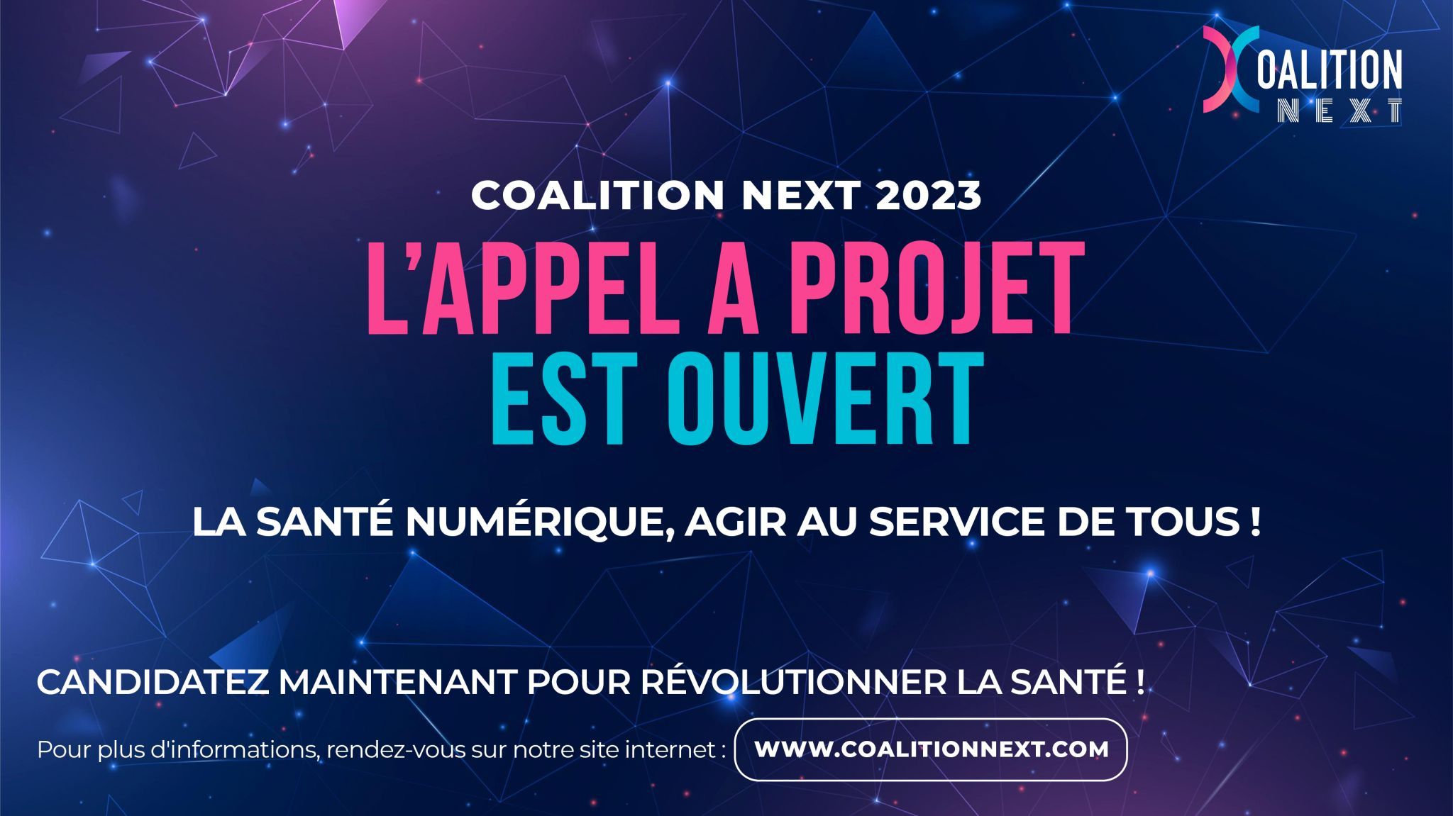 Startups dans la santé & numérique : découvrez l’appel à projets Coalition Next 2023