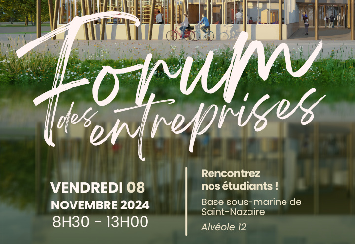 forum entreprises 2024 iut saint nazaire